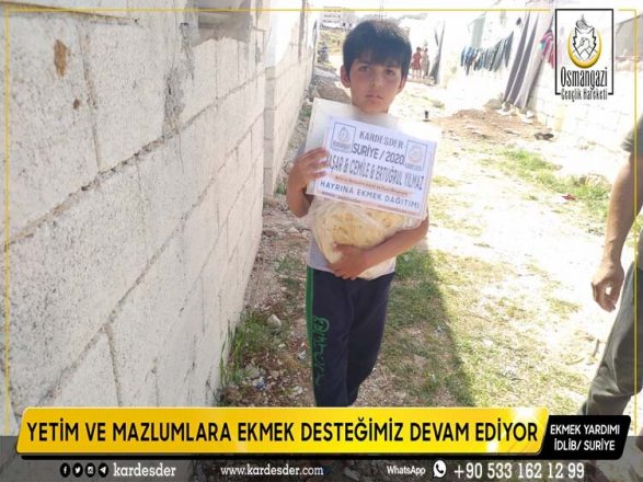 kardeslerimize ekmek yardimimiz suruyor 01