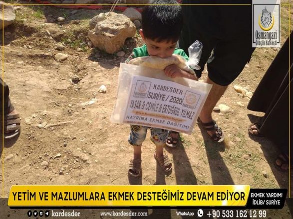 kardeslerimize ekmek yardimimiz suruyor 04