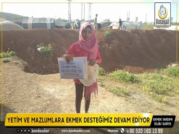 kardeslerimize ekmek yardimimiz suruyor 16