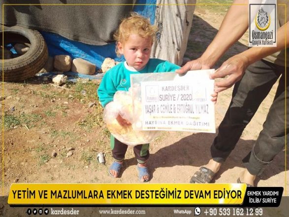 kardeslerimize ekmek yardimimiz suruyor 18