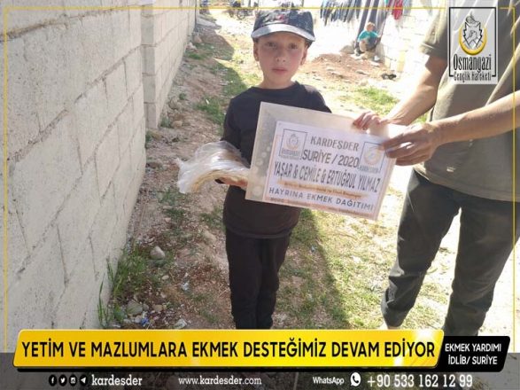 kardeslerimize ekmek yardimimiz suruyor 21