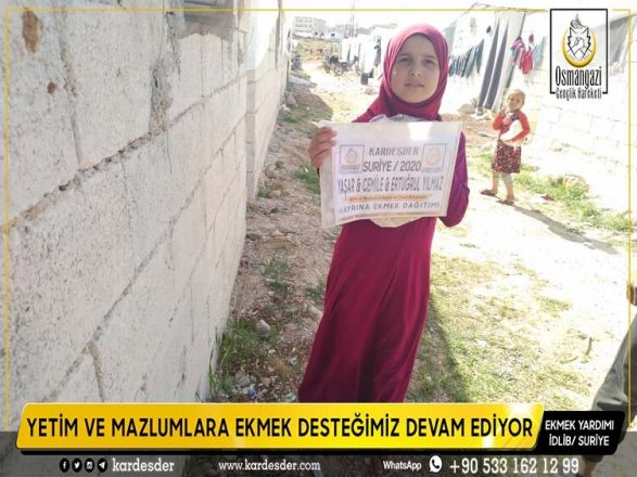 kardeslerimize ekmek yardimimiz suruyor 26