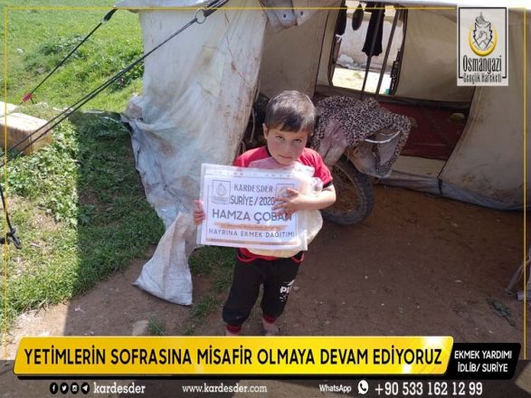 ekmek desteginiz ile yetim ve mazlumlari sevindirmek istemez misiniz 09