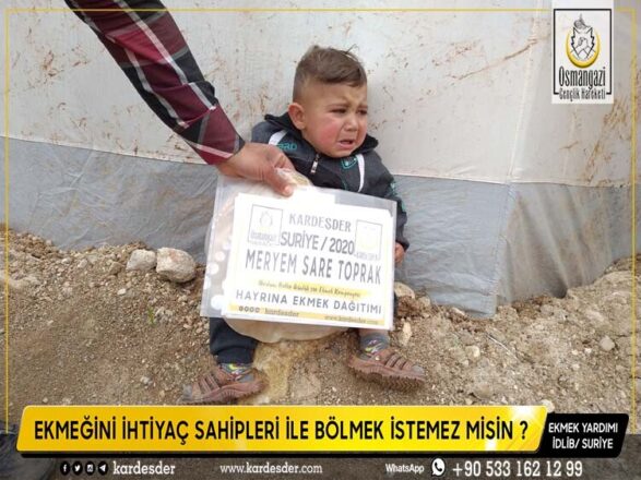 ekmek kampanyamiza destek ol yetimlerim karninin doymasina vesile ol 16