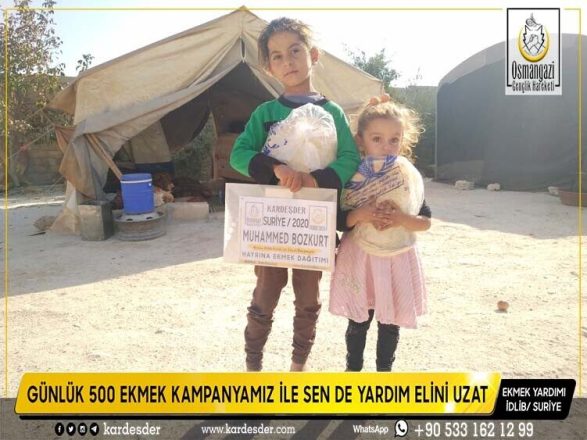 gunluk 500 ekmek kampanyamiza bir ekmeklede olsa destek ol 40