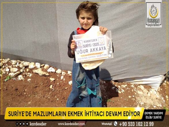 idlib de mazlumlarin ekmek ihtiyaci devam ediyor 04