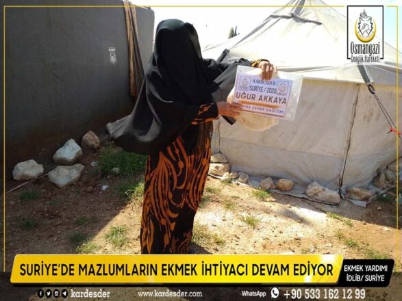 idlib de mazlumlarin ekmek ihtiyaci devam ediyor 08