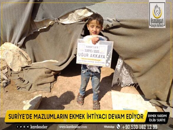 idlib de mazlumlarin ekmek ihtiyaci devam ediyor 10