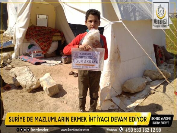 idlib de mazlumlarin ekmek ihtiyaci devam ediyor 12