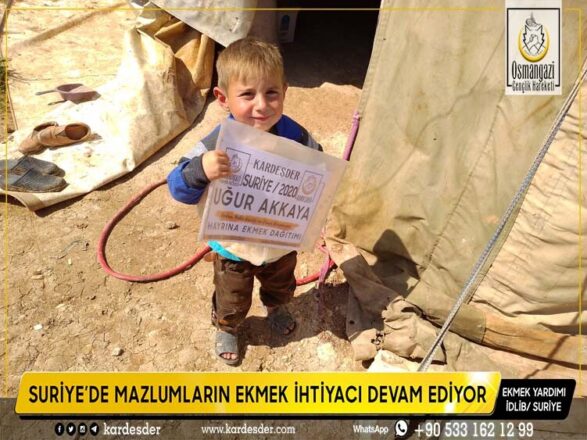 idlib de mazlumlarin ekmek ihtiyaci devam ediyor 24