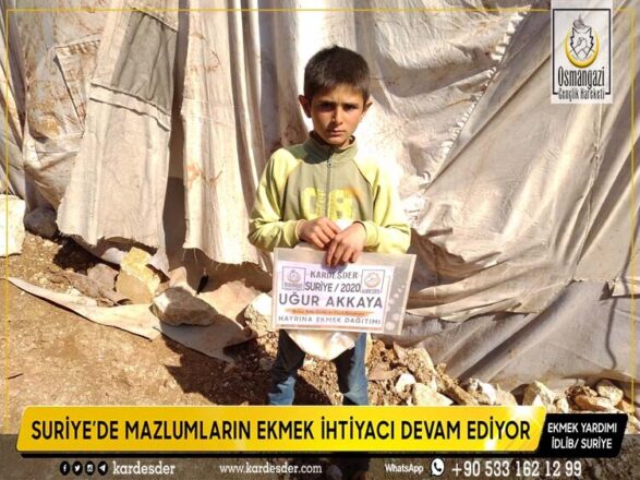 idlib de mazlumlarin ekmek ihtiyaci devam ediyor 27