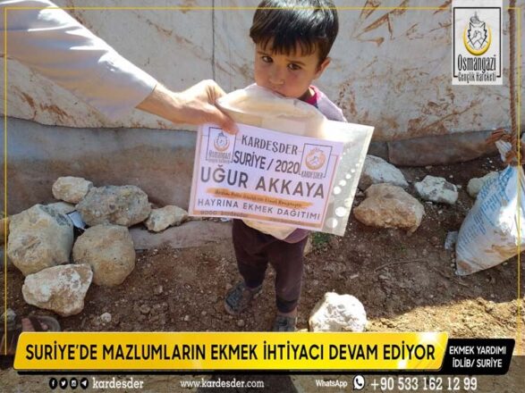 idlib de mazlumlarin ekmek ihtiyaci devam ediyor 31