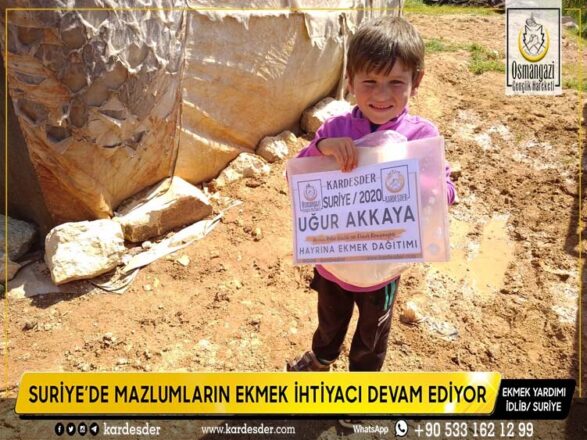 idlib de mazlumlarin ekmek ihtiyaci devam ediyor 34