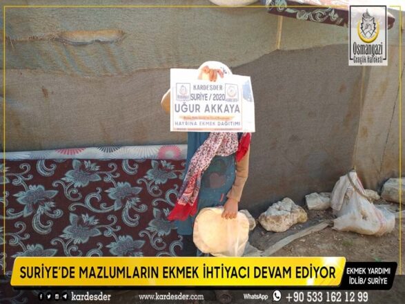 idlib de mazlumlarin ekmek ihtiyaci devam ediyor 40