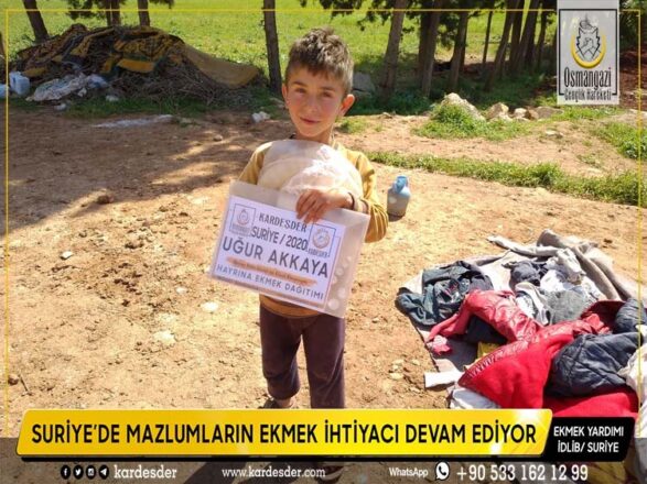 idlib de mazlumlarin ekmek ihtiyaci devam ediyor 42