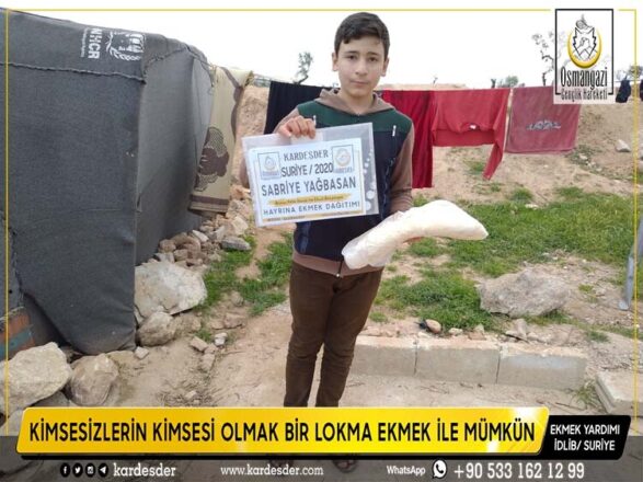 mazlumlara bir lokma ekmek ile destek ol 30