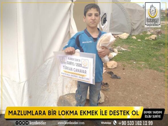 mazlumlara bir lokma ekmek ile destek ol 35