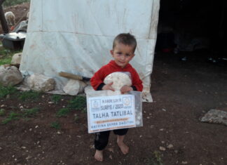 mazlumlarin sofrasina gunluk 500 ekmek tasiyoruz 40