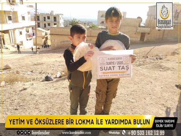 suriye nin yetimlerine bir ekmek ile iyilikte bulun 25