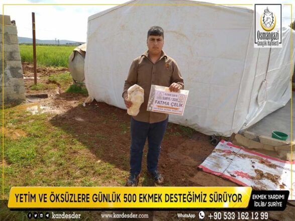 yetim ve mazlumlarin gunluk ekmek ihtiyacinda senin de payin olsun 10