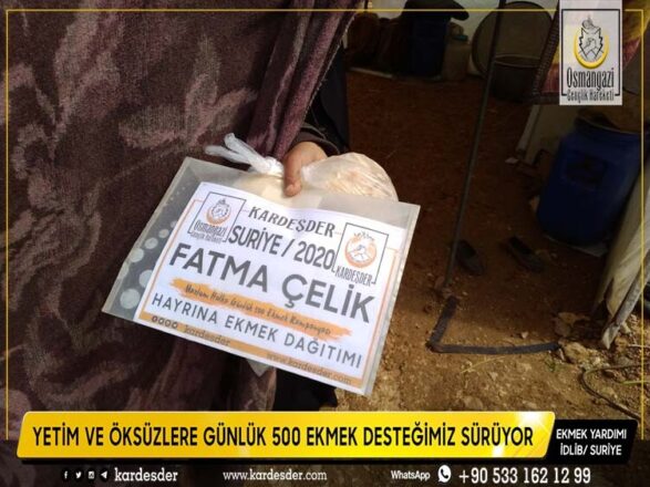 yetim ve mazlumlarin gunluk ekmek ihtiyacinda senin de payin olsun 27