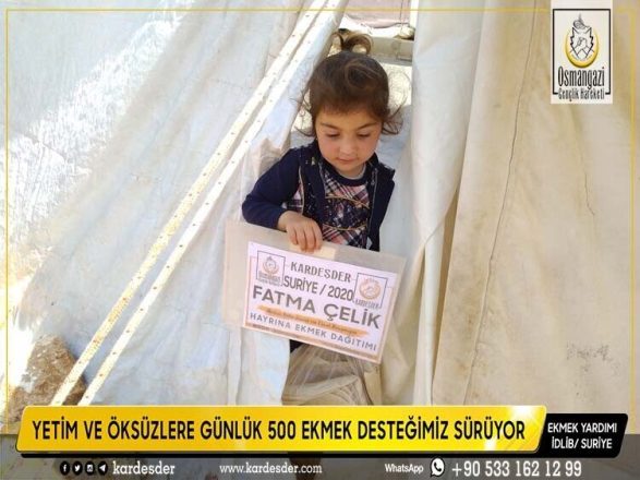 Yetim ve Mazlumların Günlük Ekmek İhtiyacında Senin de Payın Olsun — 40