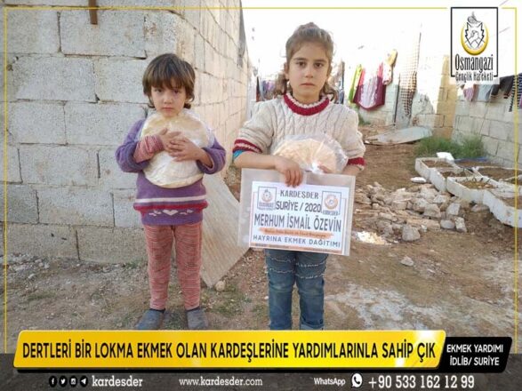 yetimlerin sofrasinda bir lokma ekmek ile payin olsun 26