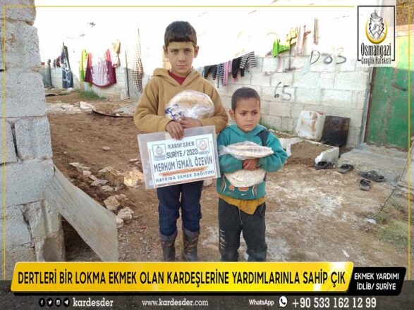 yetimlerin sofrasinda bir lokma ekmek ile payin olsun 29