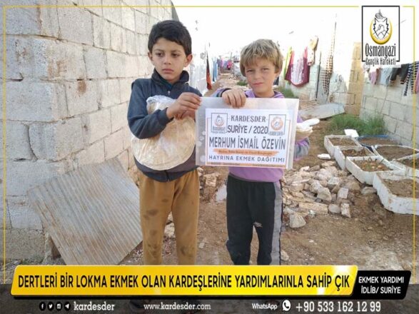 yetimlerin sofrasinda bir lokma ekmek ile payin olsun 31
