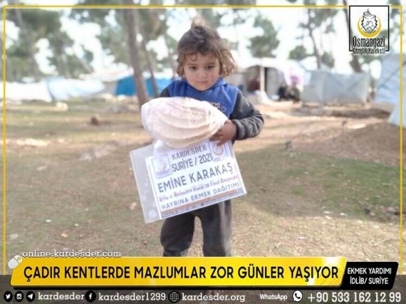 gunluk 500 ekmek 500 aile demek bu hayirda senin de payin olsun 30