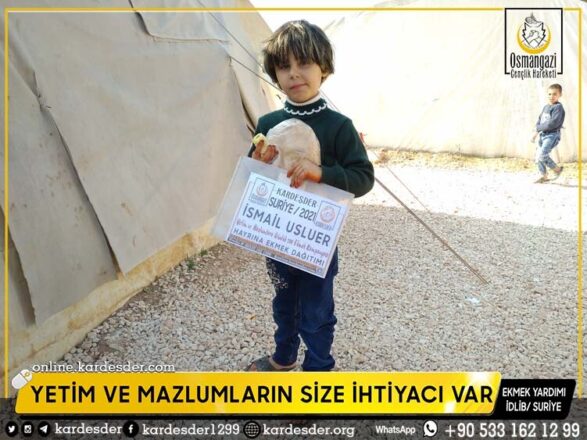 sizden bir lokma ekmek bekleyen yetimler var 07