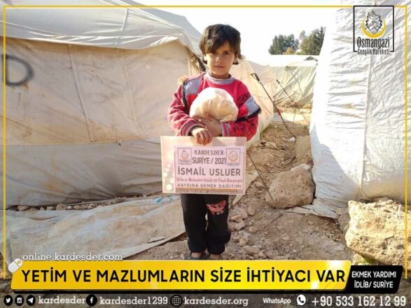 sizden bir lokma ekmek bekleyen yetimler var 12