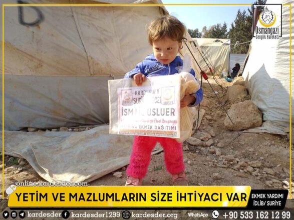 sizden bir lokma ekmek bekleyen yetimler var 13
