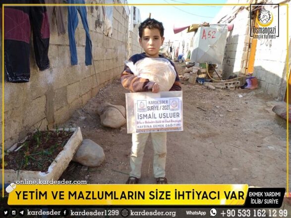 sizden bir lokma ekmek bekleyen yetimler var 30