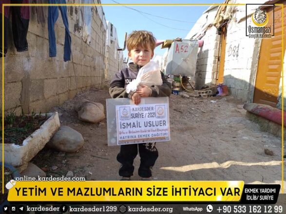 sizden bir lokma ekmek bekleyen yetimler var 34