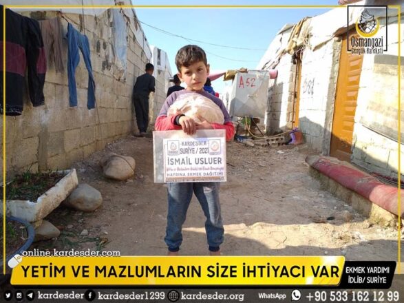 sizden bir lokma ekmek bekleyen yetimler var 36