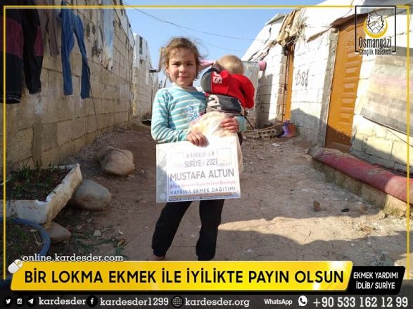 bir lokma ekmek ile mazlumlara iyilikte payin olsun 06