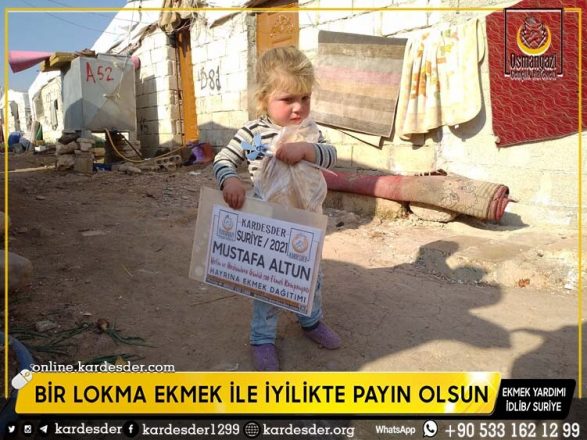 bir lokma ekmek ile mazlumlara iyilikte payin olsun 07