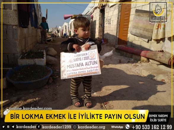 bir lokma ekmek ile mazlumlara iyilikte payin olsun 09