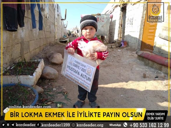 bir lokma ekmek ile mazlumlara iyilikte payin olsun 10