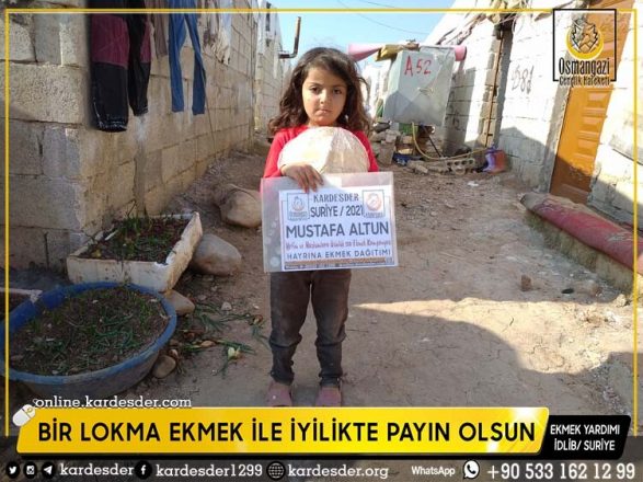 bir lokma ekmek ile mazlumlara iyilikte payin olsun 11