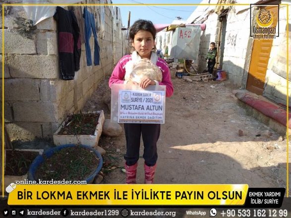 bir lokma ekmek ile mazlumlara iyilikte payin olsun 14