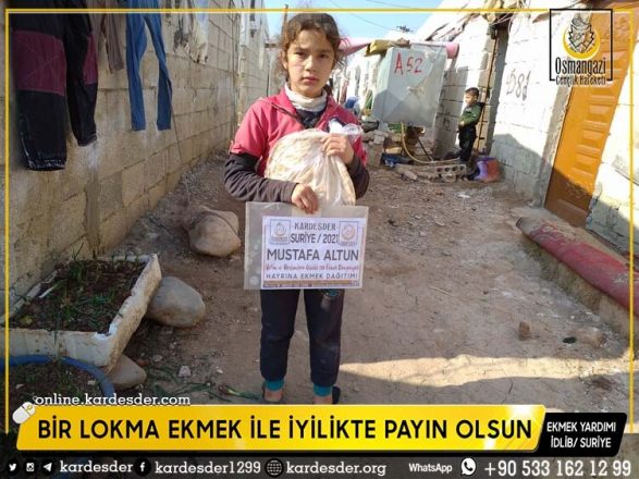 bir lokma ekmek ile mazlumlara iyilikte payin olsun 15