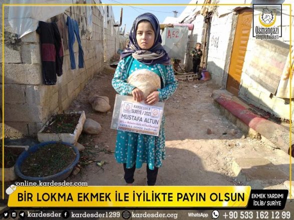 bir lokma ekmek ile mazlumlara iyilikte payin olsun 17