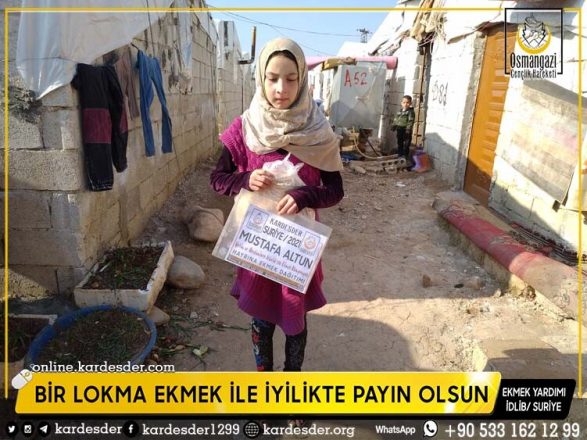 bir lokma ekmek ile mazlumlara iyilikte payin olsun 19