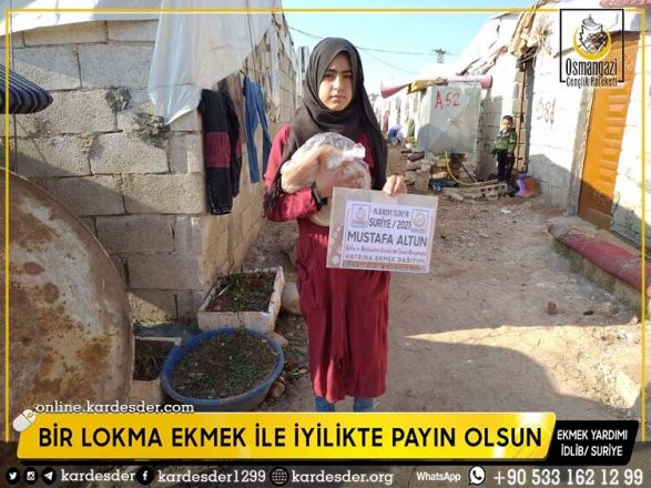 bir lokma ekmek ile mazlumlara iyilikte payin olsun 20