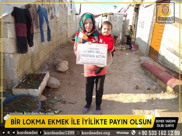 bir lokma ekmek ile mazlumlara iyilikte payin olsun 21