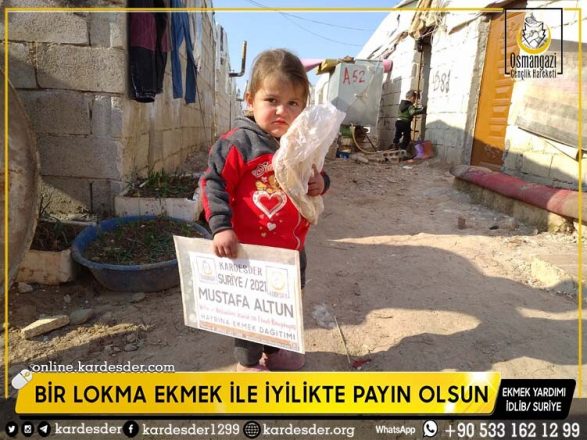 bir lokma ekmek ile mazlumlara iyilikte payin olsun 22