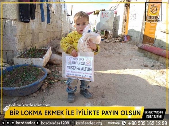 bir lokma ekmek ile mazlumlara iyilikte payin olsun 24