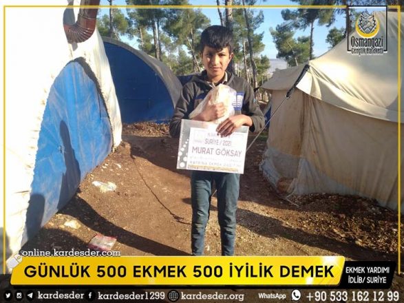 gunluk ekmek dagitimimiz sizlerin destegi ile devam ediyor 07